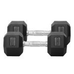 10KG Hexagon Dumbbells Pair - Image 3