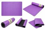 Extra Thick Non-Slip 8mm TPE Yoga Mat - Image 2